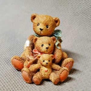 Cherished Teddies, Theadore, Samantha, and Tyler